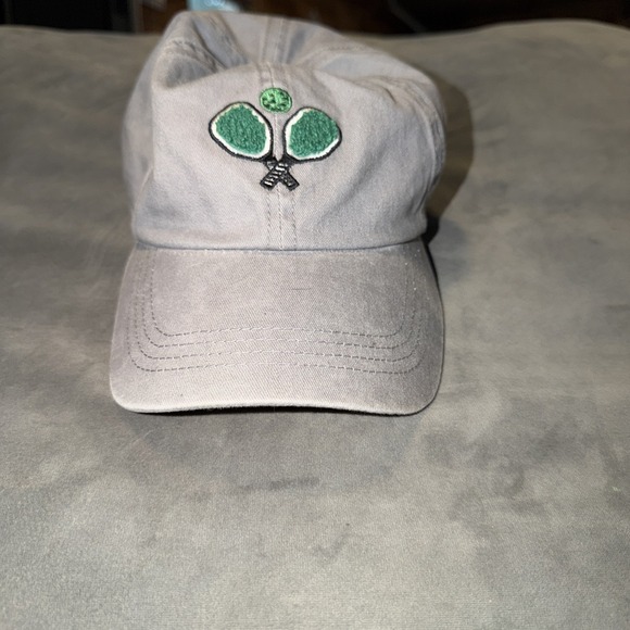 David & Young Accessories - David & Young Women's Embroidered Pickleball Washed Baseball Cap